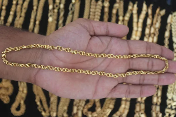 Elegant Classical Leaf Nawabi Lotus small size Chain for Man & Adults & Child