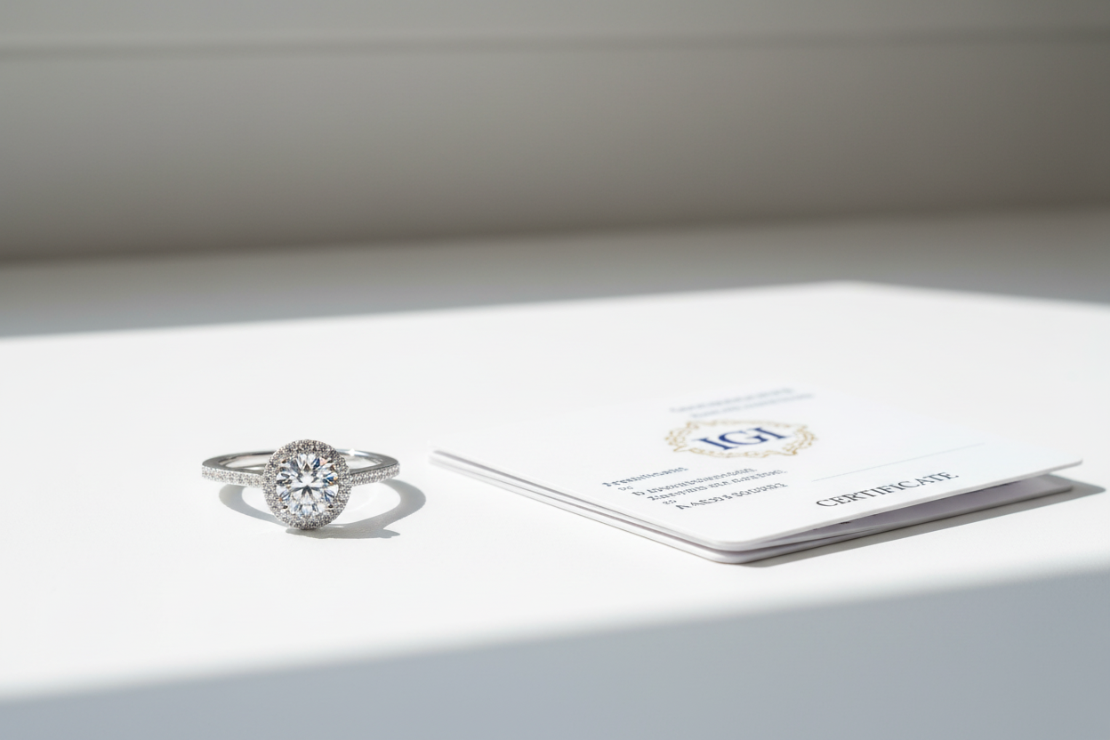 IGI Certified Lab Grown Diamonds: What the Certificate Actually Tells You