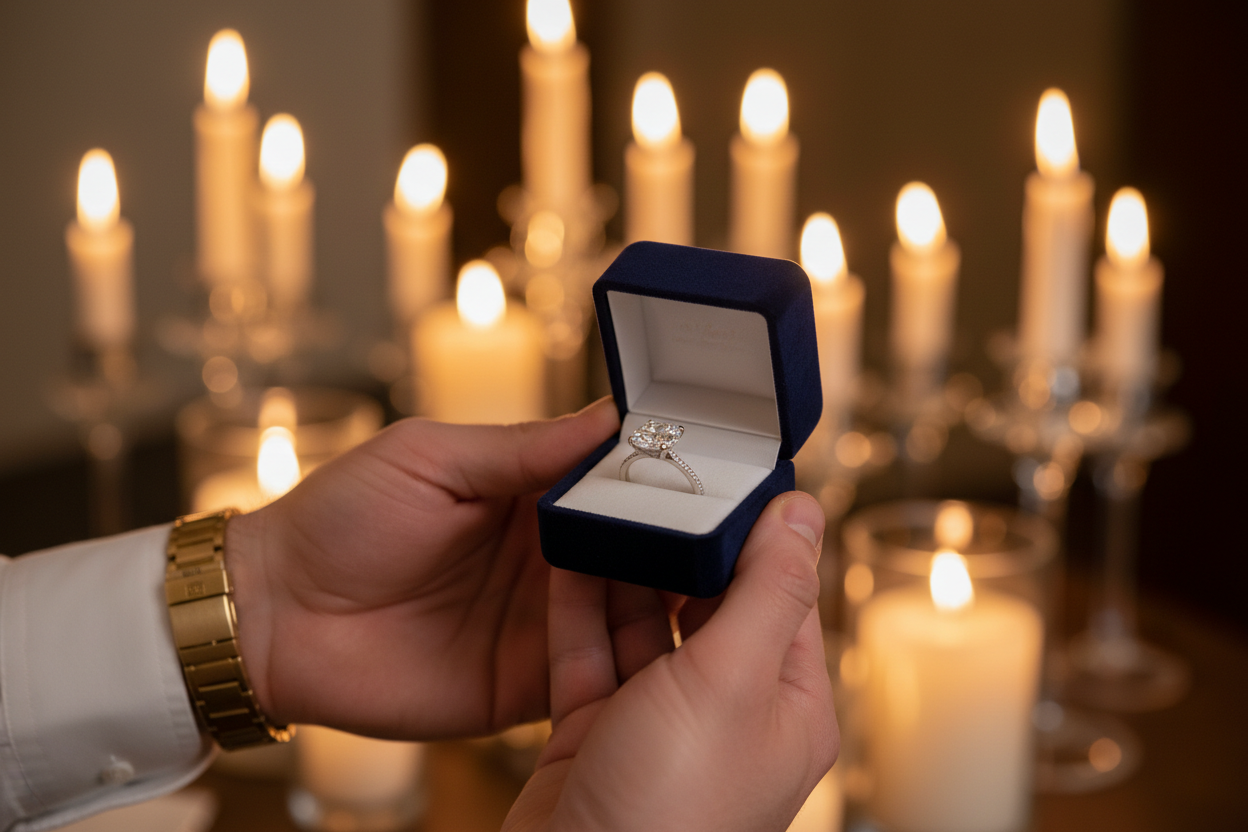 How to Propose with a Lab Grown Diamond Ring: The Complete Guide