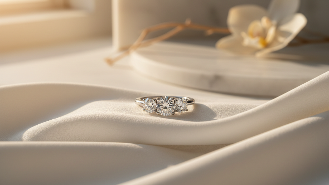 Three Stone Engagement Rings: Meaning, Styles & Buying Guide