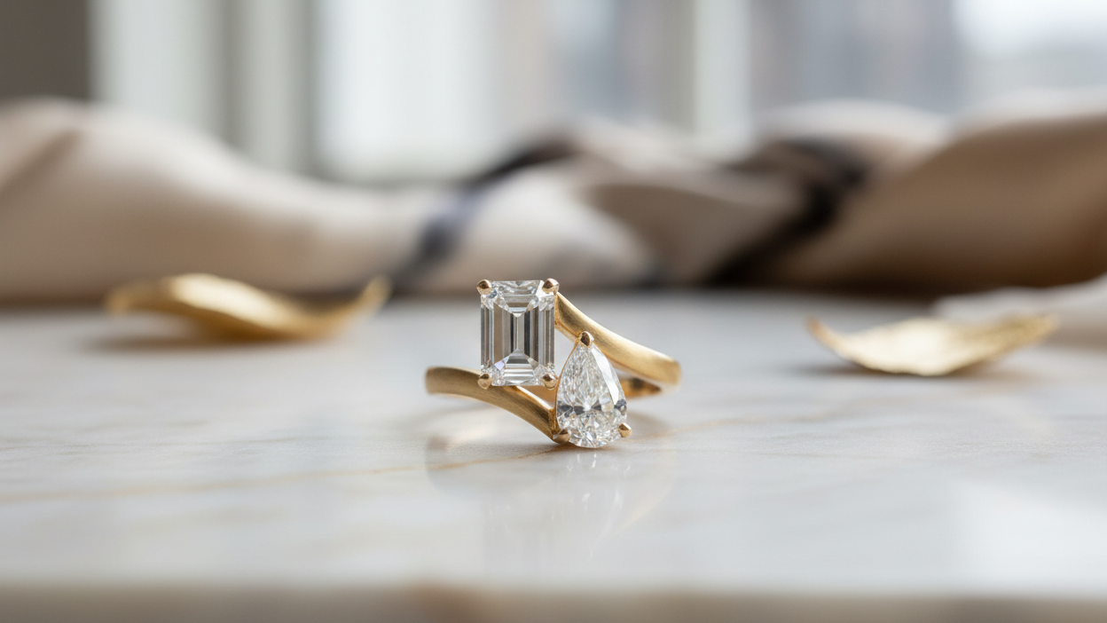 Toi et Moi Rings with Pear & Emerald Cut Diamonds: The Ultimate Style Guide