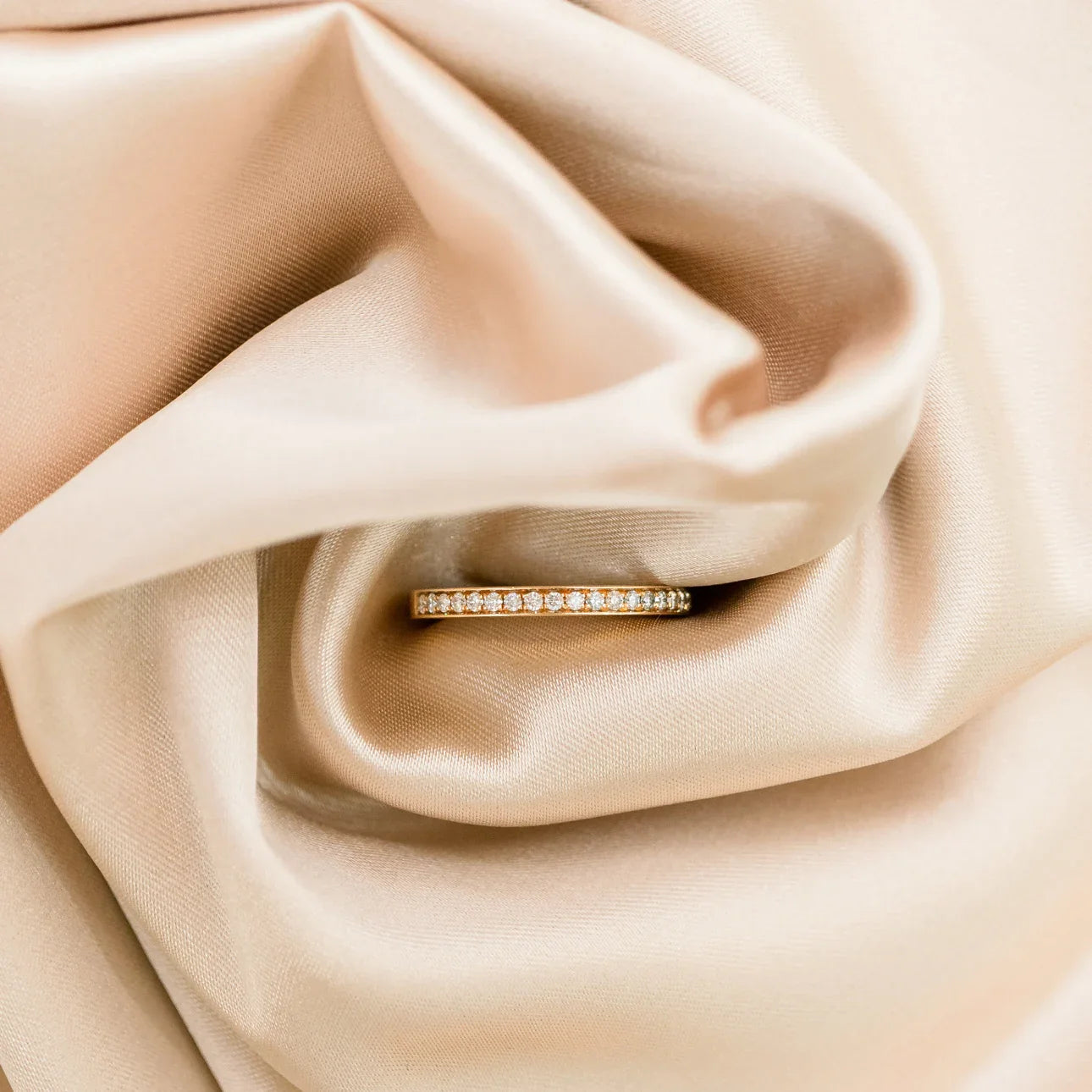 Channel Set Eternity Band, EF Color, VS Clarity, IGI Certified