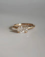 Common :: Unii Jewels 1.01ct East West Oval lab grown diamond engagement ring