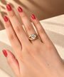 Common :: Unii Jewels 1.50ct Princess Cut lab grown diamond solitaire engagement ring