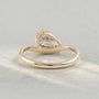 Common :: Luxury 1.33ct pear lab diamond solitaire engagement ring