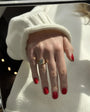 Common :: Hexagon cut lab grown diamond solitaire engagement ring luxury design