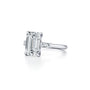Common :: Emerald cut three stone lab grown diamond engagement ring 3.82 carat by Unii Jewels product image