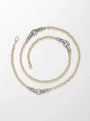 Common :: Round brilliant lab grown diamond luxury link chain