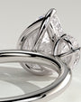 White :: high end 0.5ct pear 1.25ct pear lab grown diamond toi et moi ring white gold luxury engagement ring