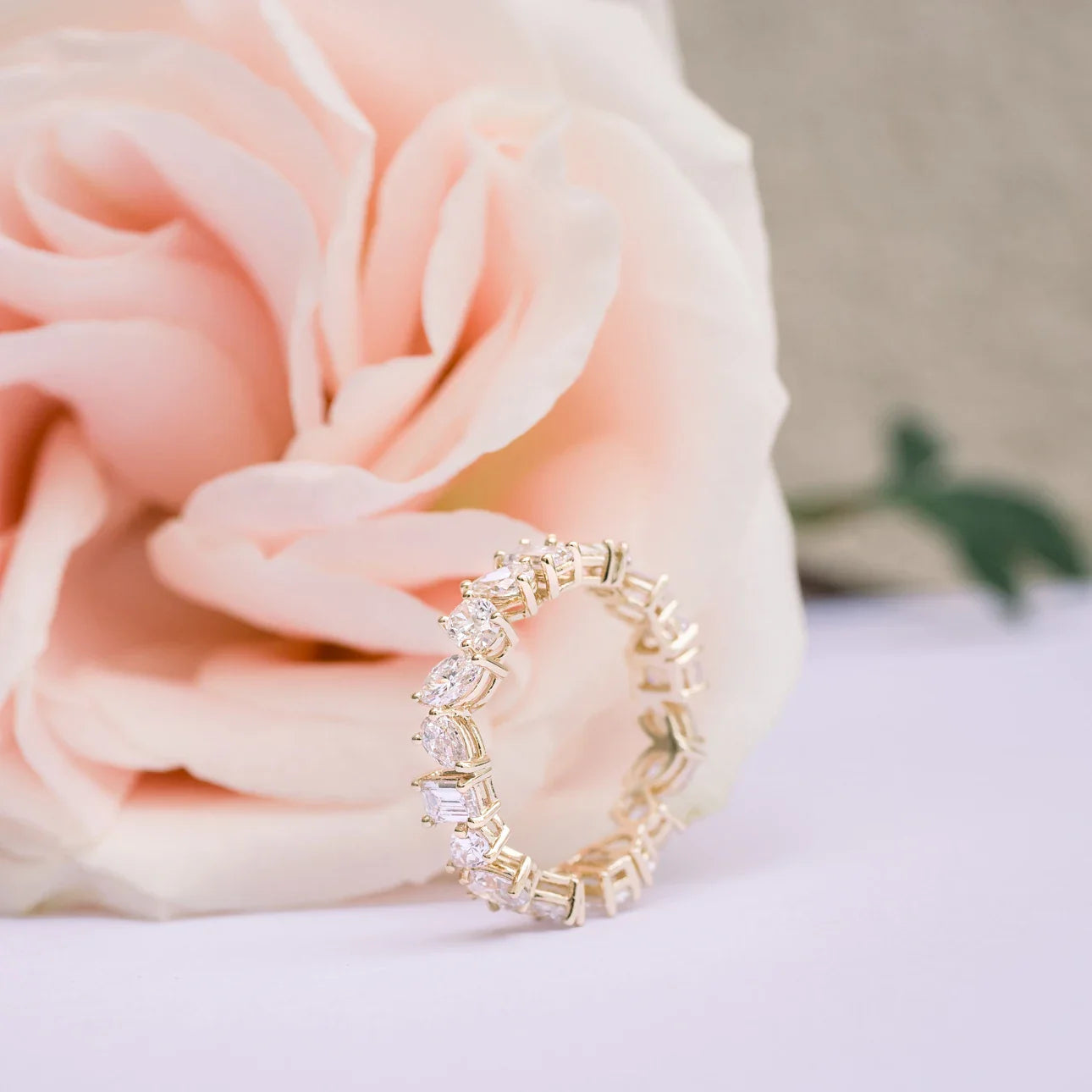 Cassidy Lab Grown Diamond Eternity Band, EF Color, VS Clarity, IGI Certified