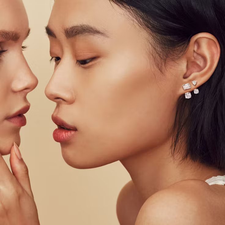 Solitaire Drop Ear Jacket