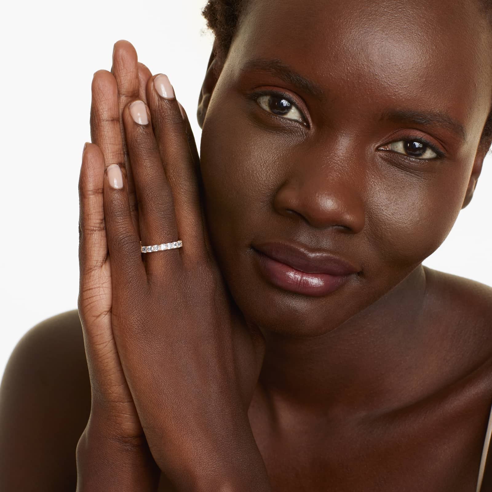 Cushion Cut Lab Grown Diamond Eternity Ring, EF Color, VS Clarity, IGI Certified