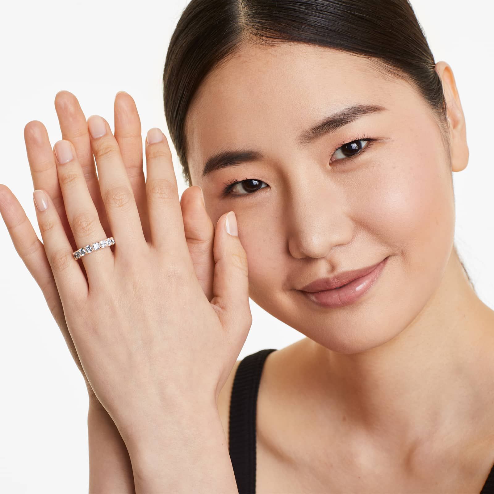 Cushion Cut Lab Grown Diamond Eternity Ring, EF Color, VS Clarity, IGI Certified