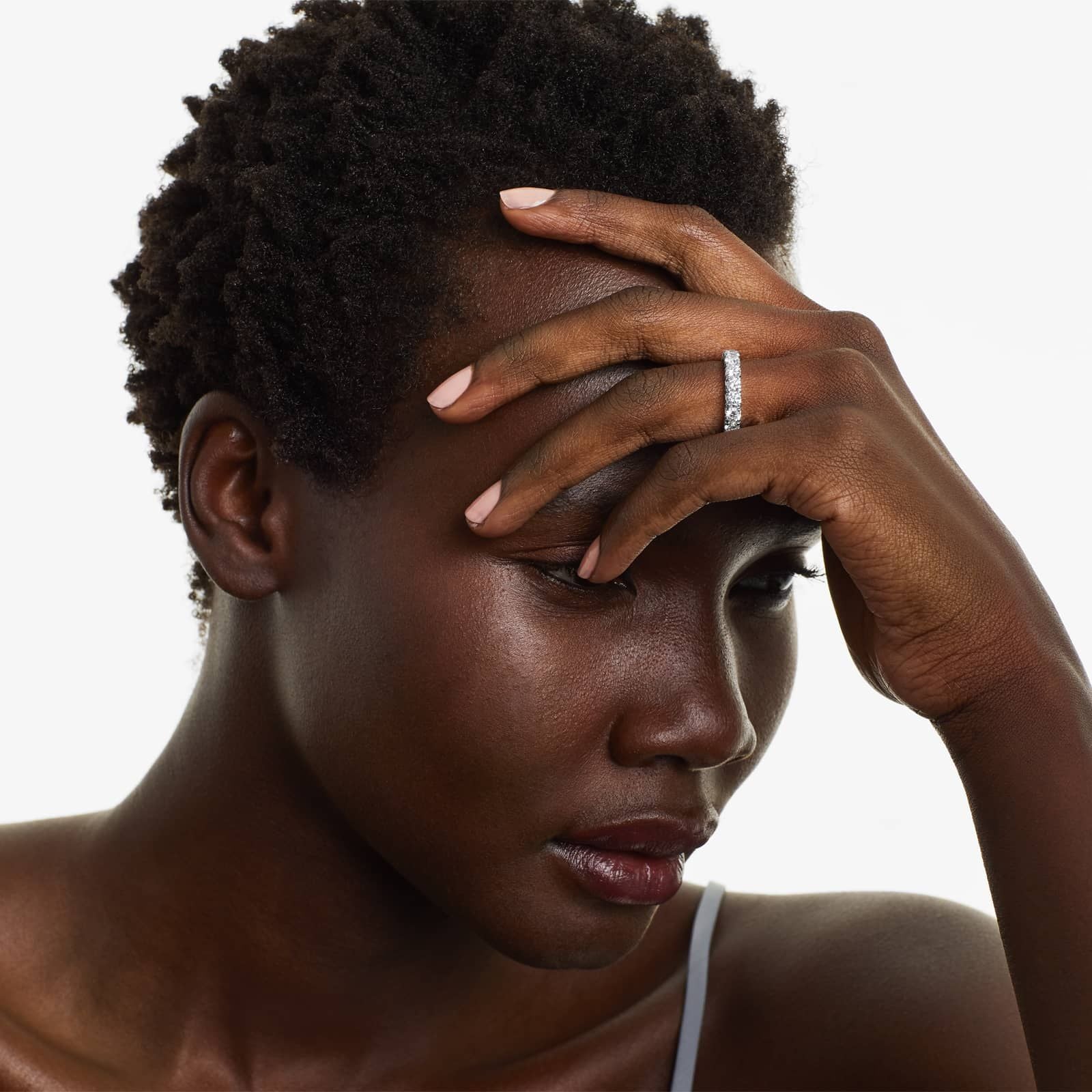 French Pavé Round Lab Grown Diamond Eternity Band | EF Color, VS Clarity | IGI Certified | 1.00tcw – 3.00tcw | 14k/18k Gold