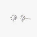 Round Brilliant Lab Grown Diamond Solitaire Stud Earrings – IGI Certified | Unii Jewels