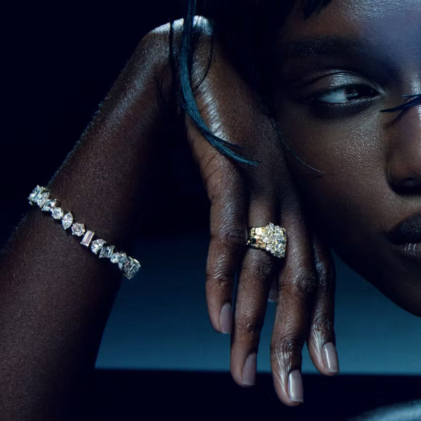 Multi Lab Grown Diamond Illuminate Bracelet, EF Color , VS Clarity , IGI Certificate