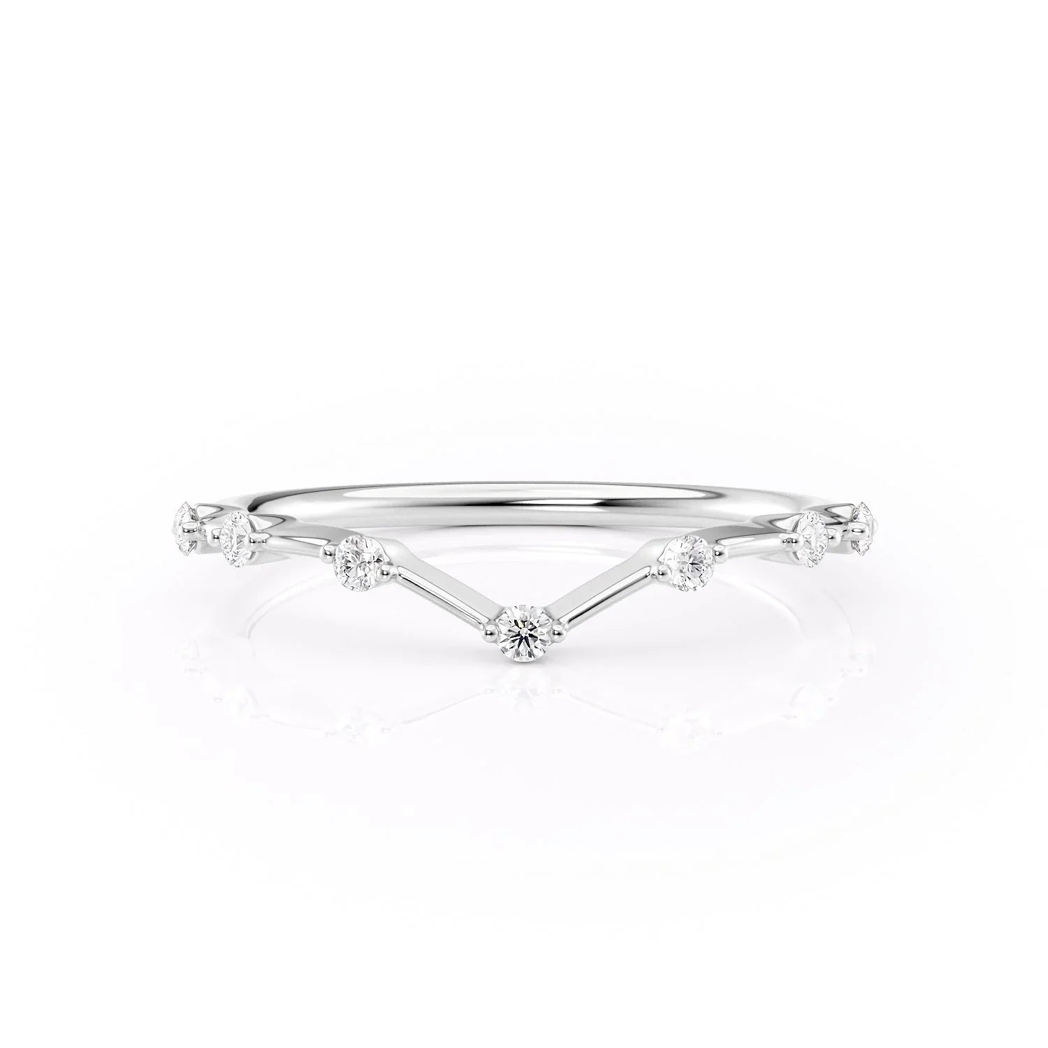 The Chevron Penelope Wedding Band