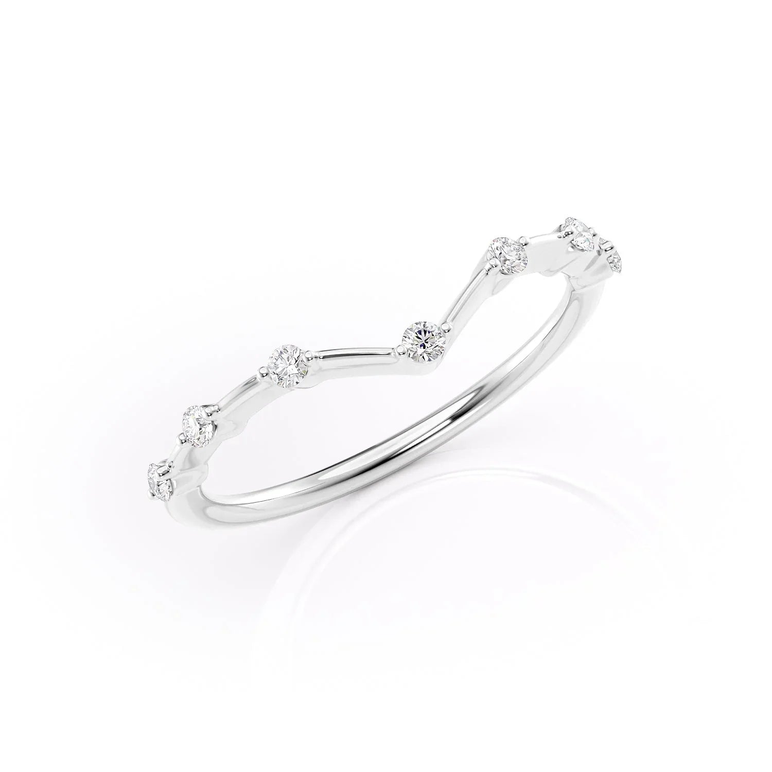 The Chevron Penelope Wedding Band