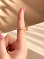 Common :: Excellent cut Teal Marquise lab grown diamond engagement ring