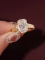 Common :: Unii Jewels 2.30ct Criss Cut lab grown diamond solitaire engagement ring