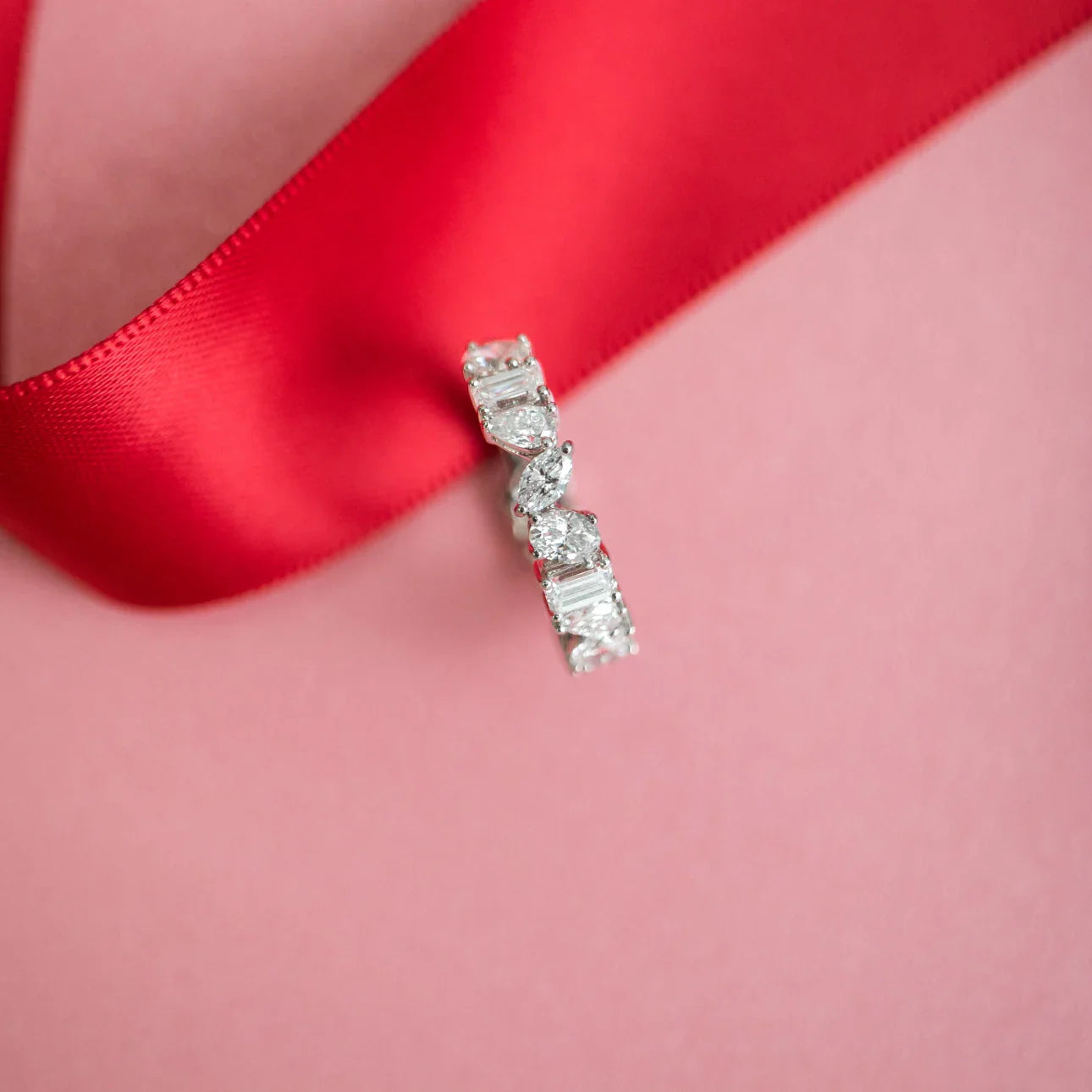 Cassidy Lab Grown Diamond Eternity Band, EF Color, VS Clarity, IGI Certified