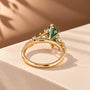 Common :: 2.50ct Green Marquise with 0.50TCW Marquise and Round diamonds