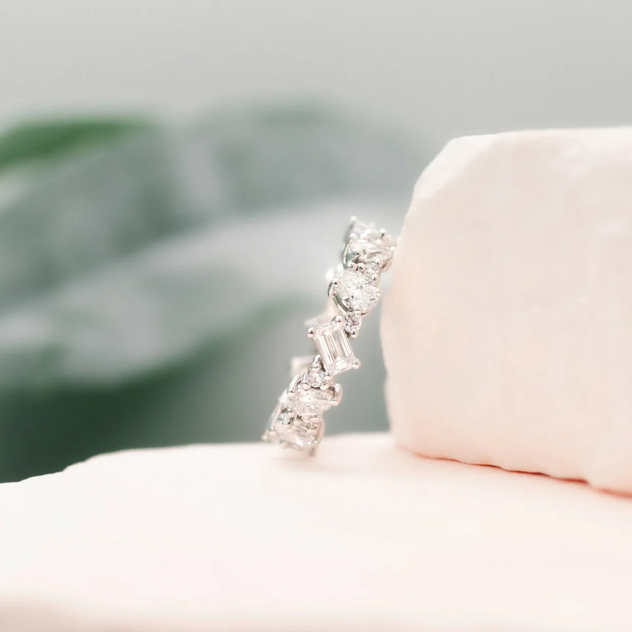 Cassie Lab Grown Diamond Eternity Band, EF Color, VS Clarity, IGI Certified