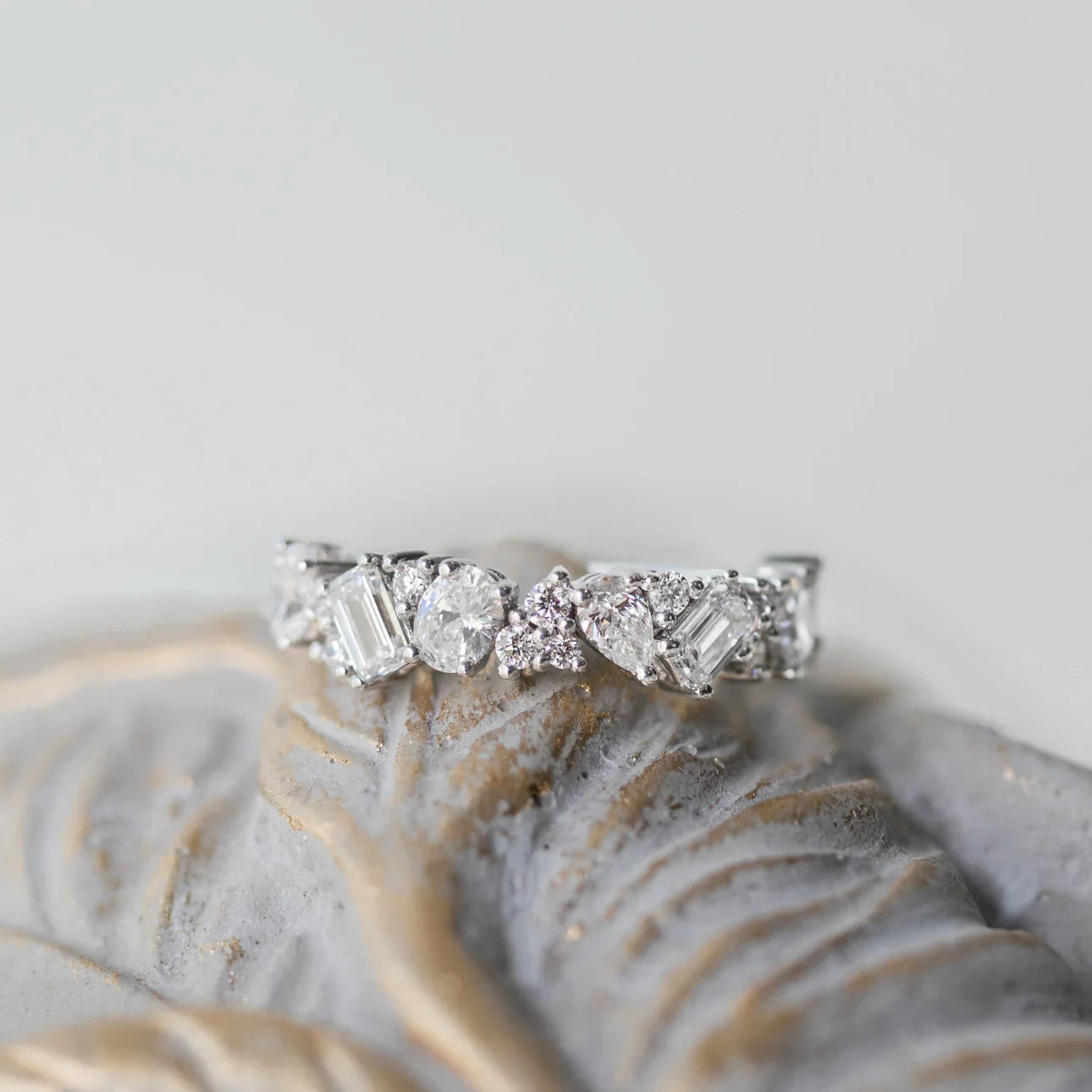 Cassie Lab Grown Diamond Eternity Band, EF Color, VS Clarity, IGI Certified