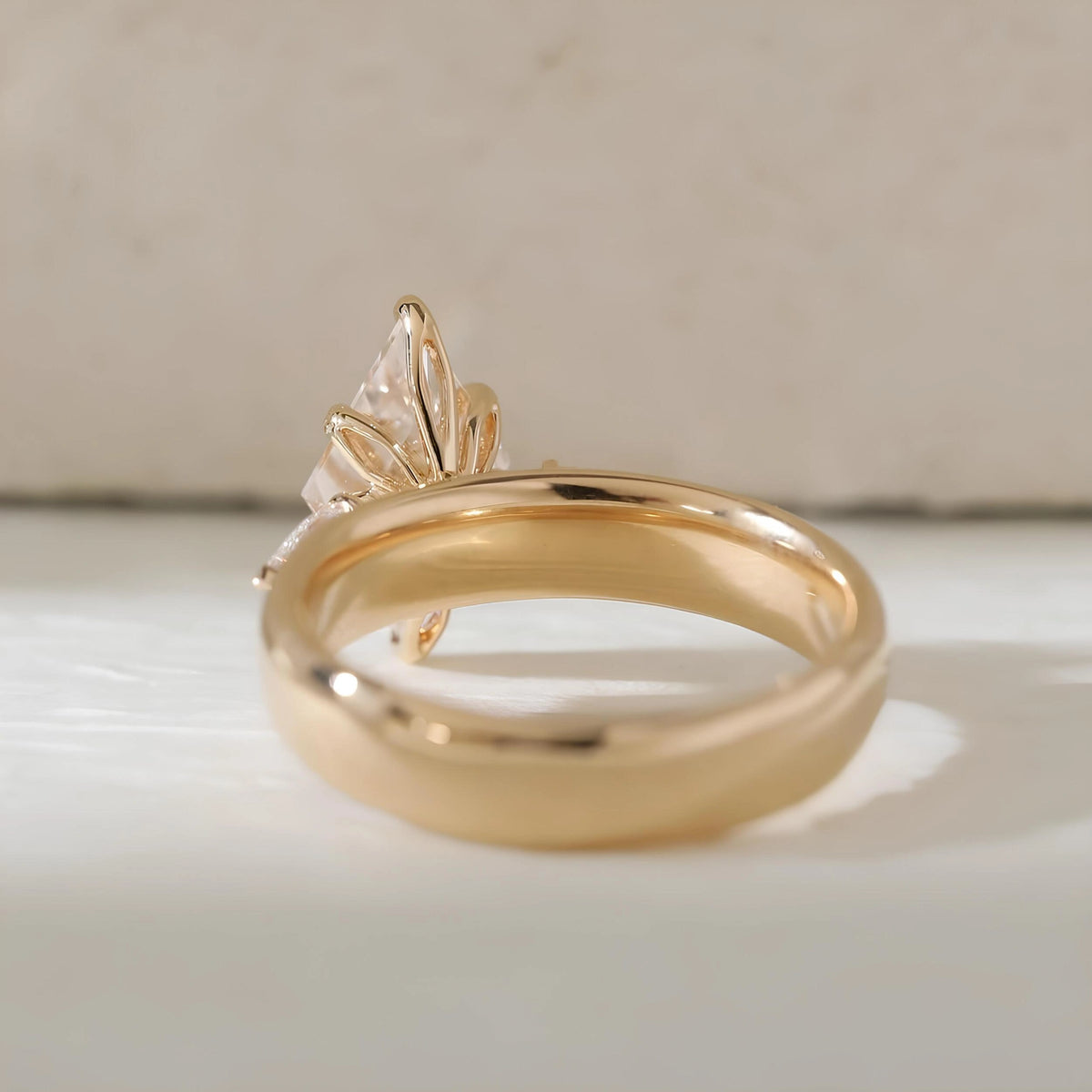 Common :: IGI certified 2ct lozenge diamond engagement ring by Unii Jewels