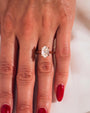 Common :: Luxury 2.49ct lab grown diamond hidden halo engagement ring
