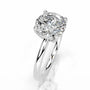 White :: IGI certified round lab diamond ring timeless solitaire design