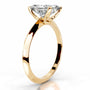 Yellow :: Celestara radiant shaped lab grown diamond ring fine jewelry for proposal