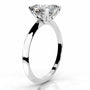 White :: IGI certified Celestara princess lab grown diamond ring elegant solitaire design
