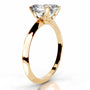 Yellow :: Celestara square radiant shaped lab grown diamond ring fine jewelry for proposal