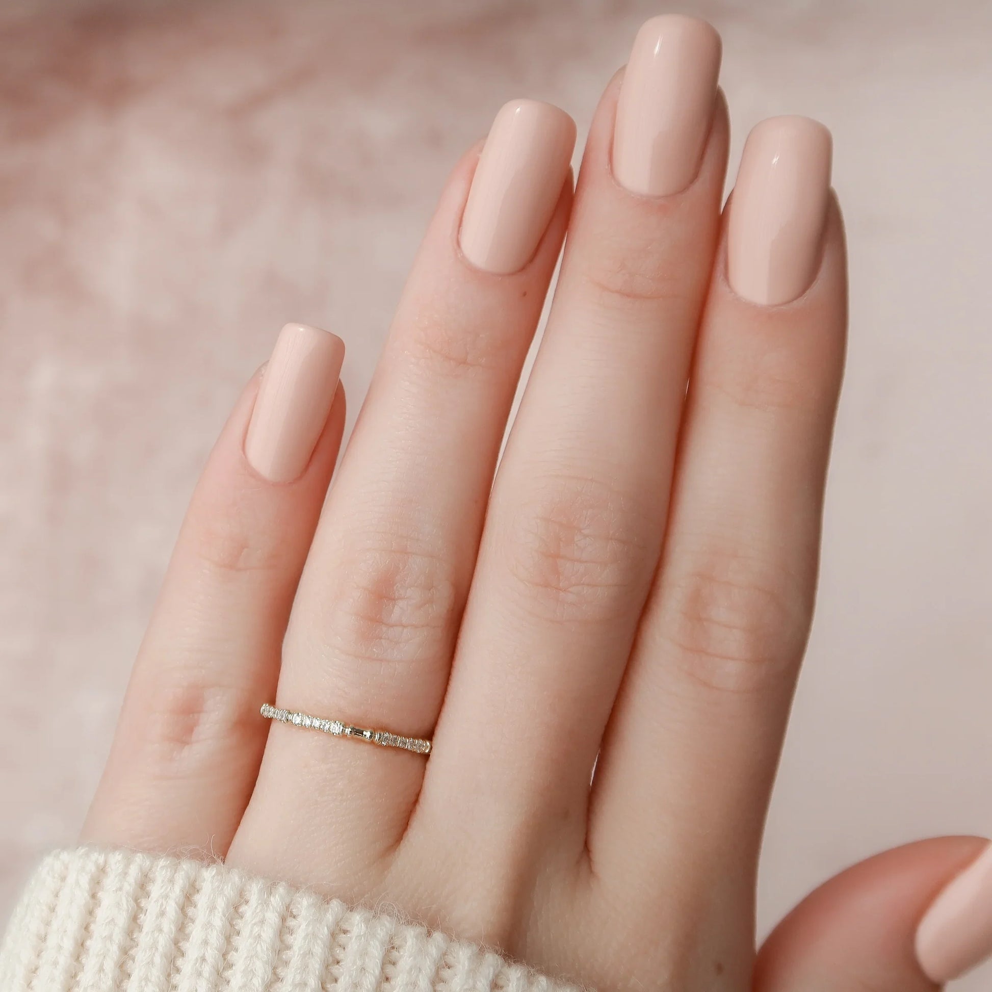 The Eve Twisted Pavé Wedding Band | 0.10 TCW Lab-Grown Diamonds, 1.8mm| IGI Certified