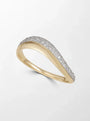 Common :: 6 carat round lab grown diamond bangle bracelet