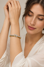 Common :: 3 carat round lab grown diamond bangle bracelet