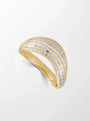 Common :: 19 carat lab grown diamond statement bangle bracelet