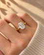Common :: IGI certified 2ct Old Mine Cushion lab grown diamond ring