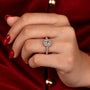 Common :: 2CT Round lab grown diamond vintage engagement ring