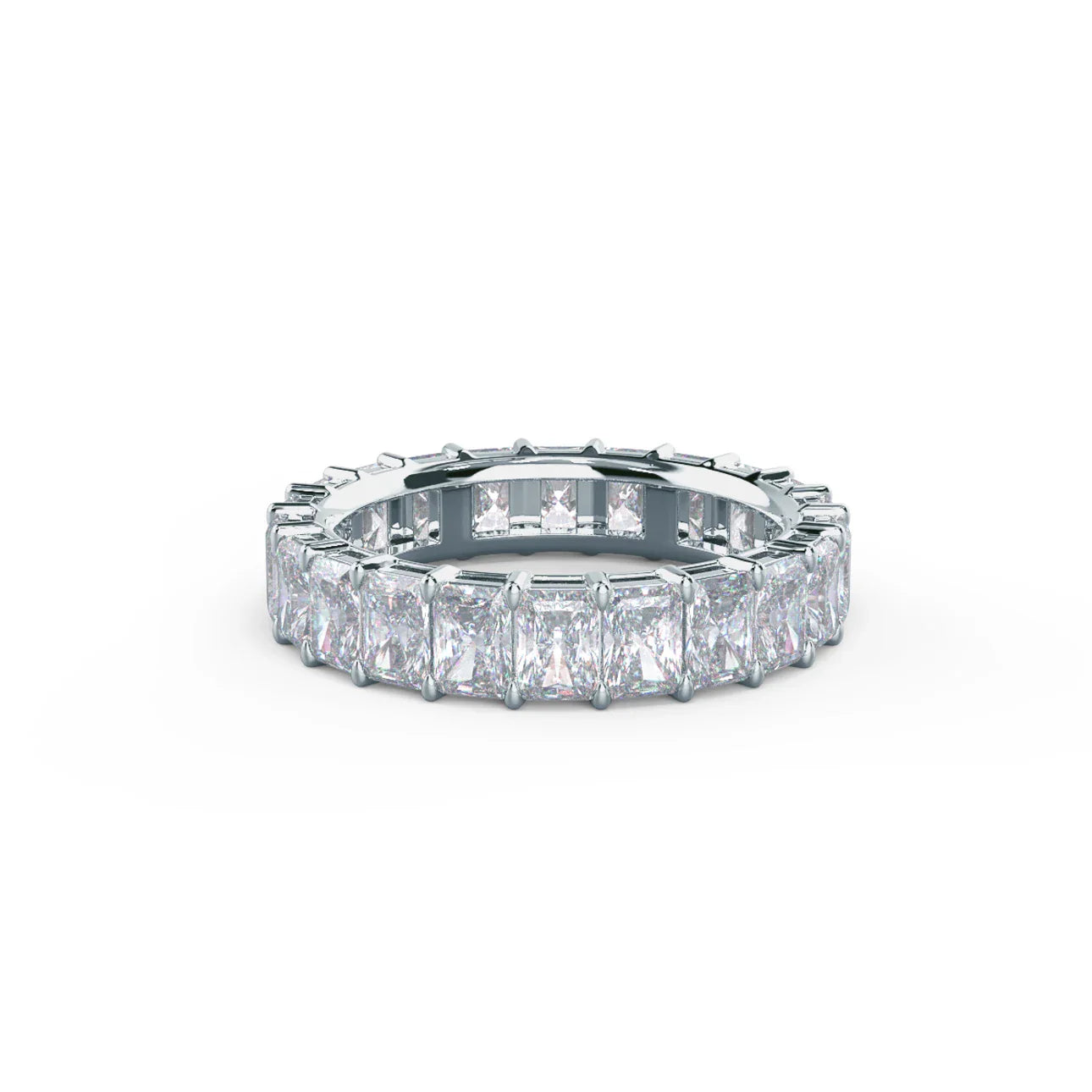 Radiant Lab Grown Diamond Eternity band, EF Color, VS Clarity - IGI Certificate