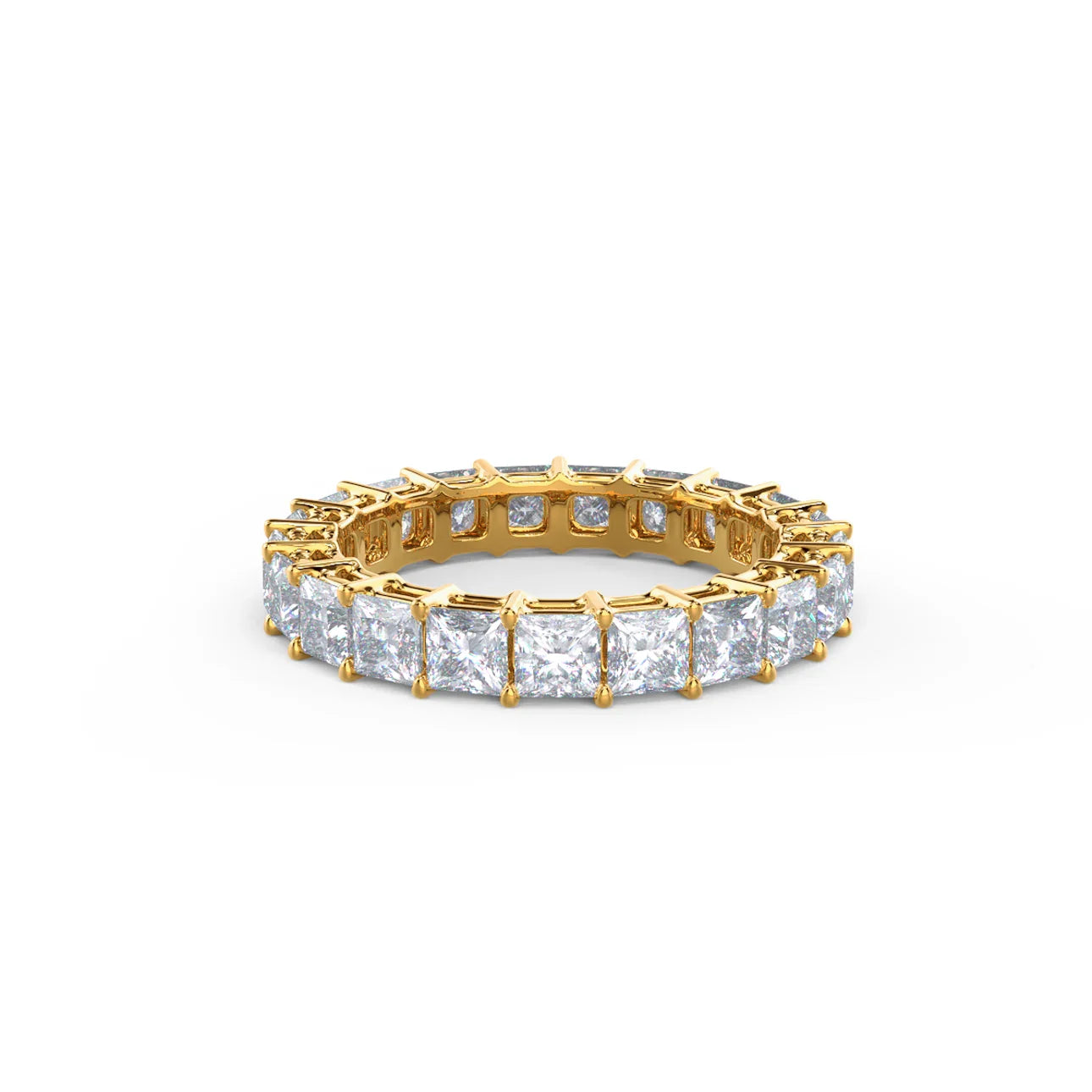 Princess Lab Grown Diamond Eternity Band, EF Color, VS Clarity, IGI Certified