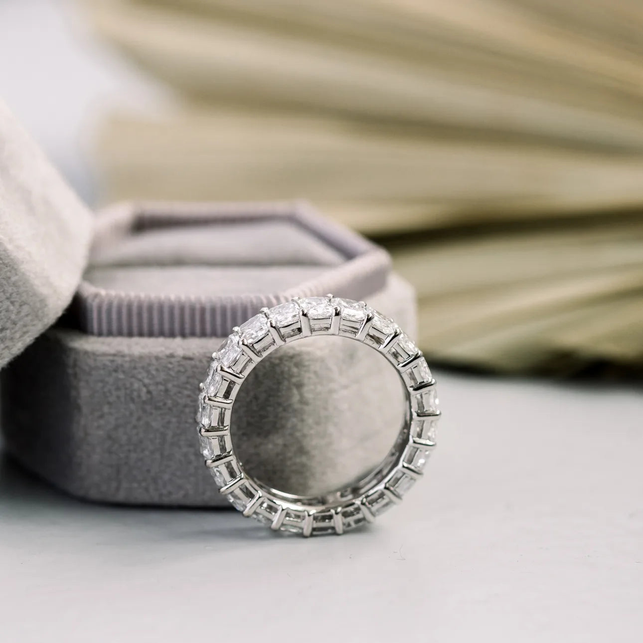 Radiant Lab Grown Diamond Eternity band, EF Color, VS Clarity - IGI Certificate