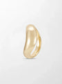Common :: Sculptural precious metal wave bracelet