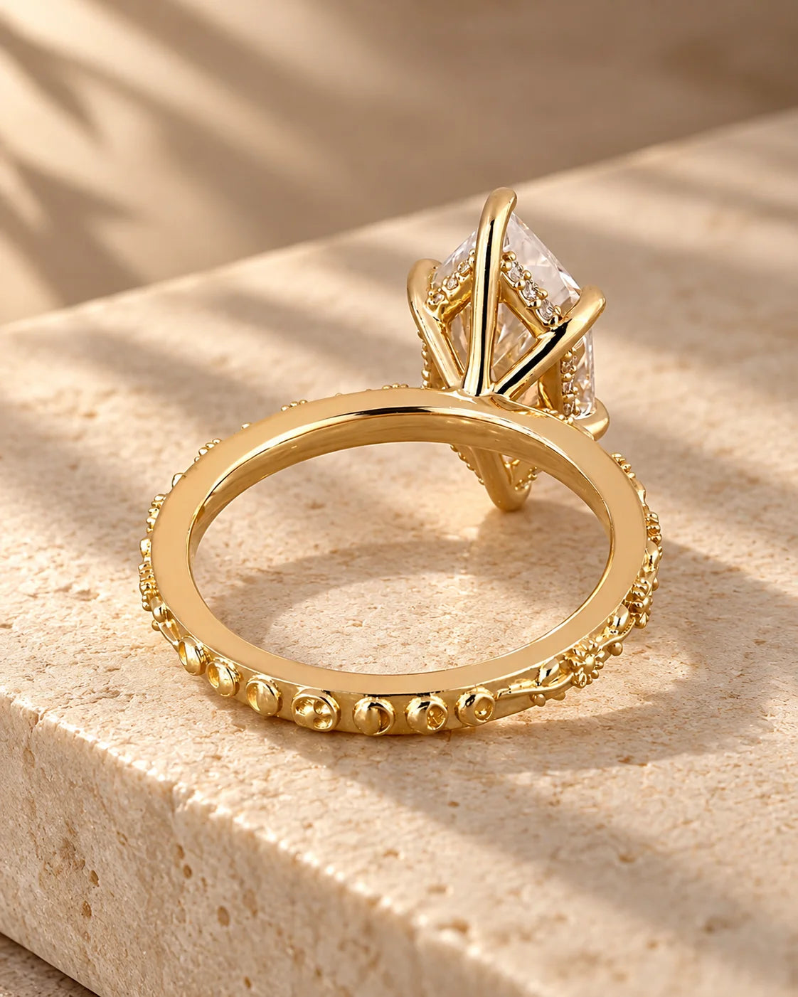 Common :: D E F color VVS VS 4ct Marquise lab grown diamond ring