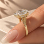 Common :: D E F VVS VS 5 carat Oval nature inspired diamond ring