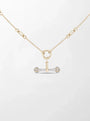 Common :: 2.5 carat lab grown diamond statement chain necklace