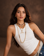 Common :: 17 CTW round brilliant lab grown diamond necklace