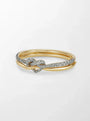 Common :: Luxury diamond knot bracelet with lab grown diamonds