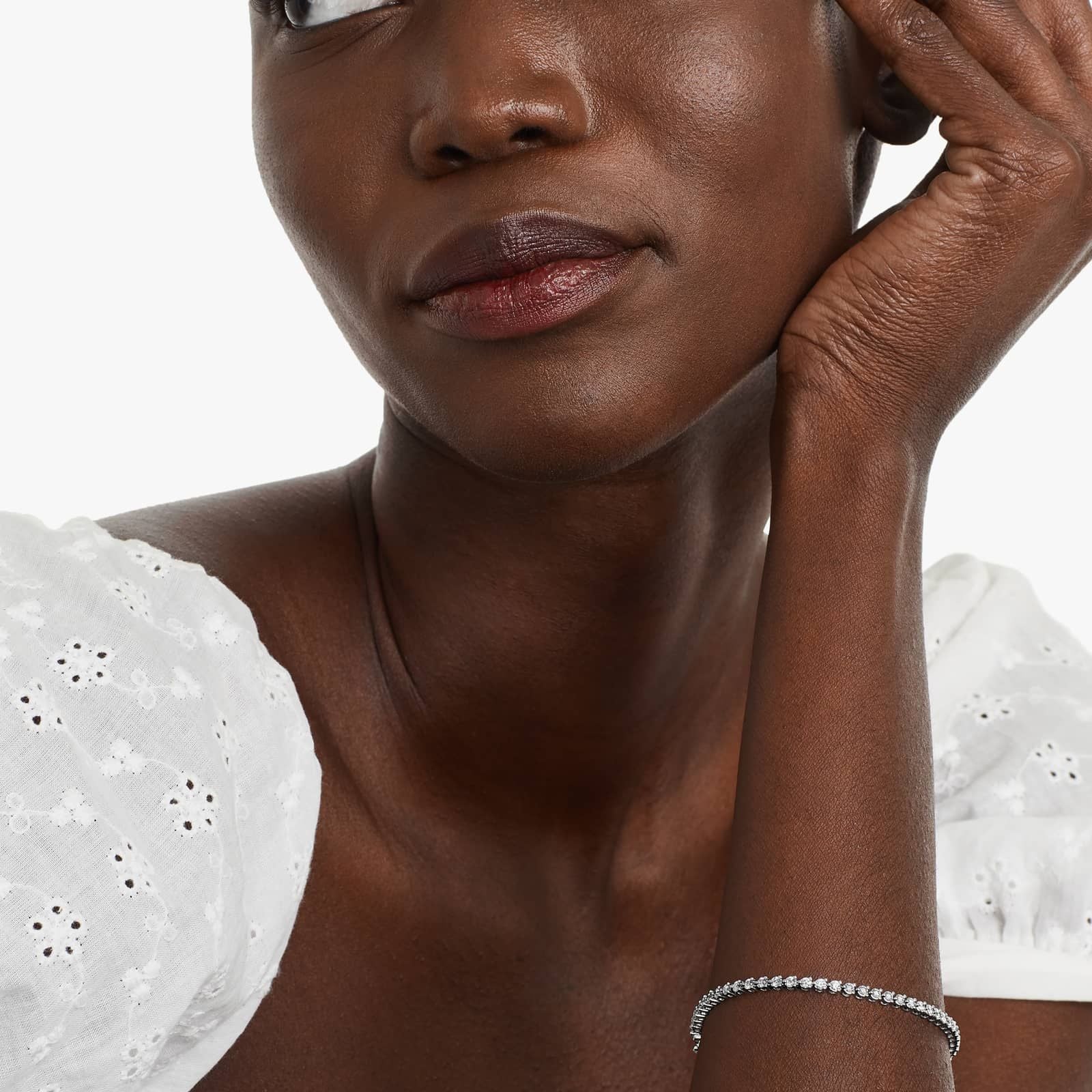 Round Lab Grown Diamond Three Prong Tennis Bracelet | IGI Certified EF VS | 2.00–10.00tcw Classic Bracelet